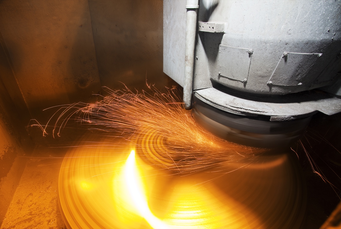 120-inch Blanchard grinder at Accurate Metal Products