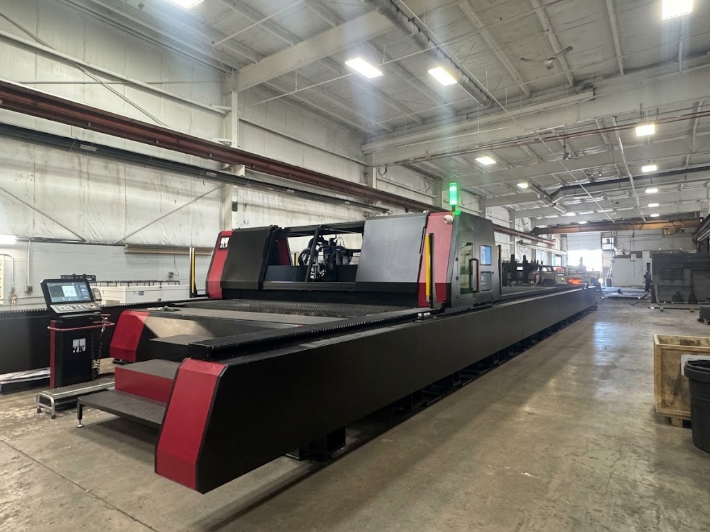 HK FO gantry fiber laser at Accurate Metal Products